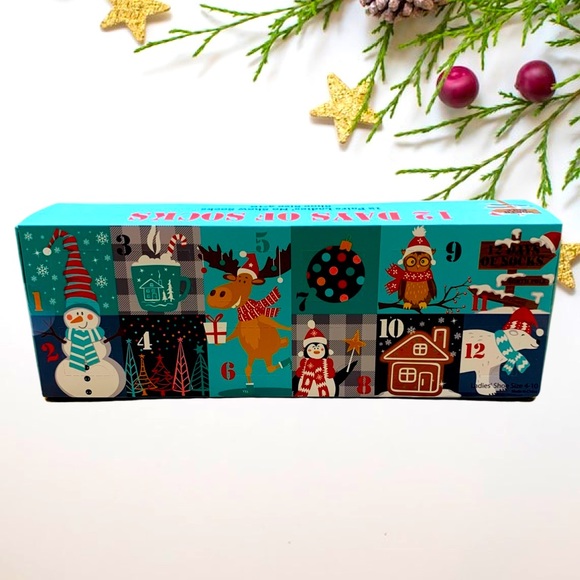 Accessories - 12 Days of Christmas socks! Gift set